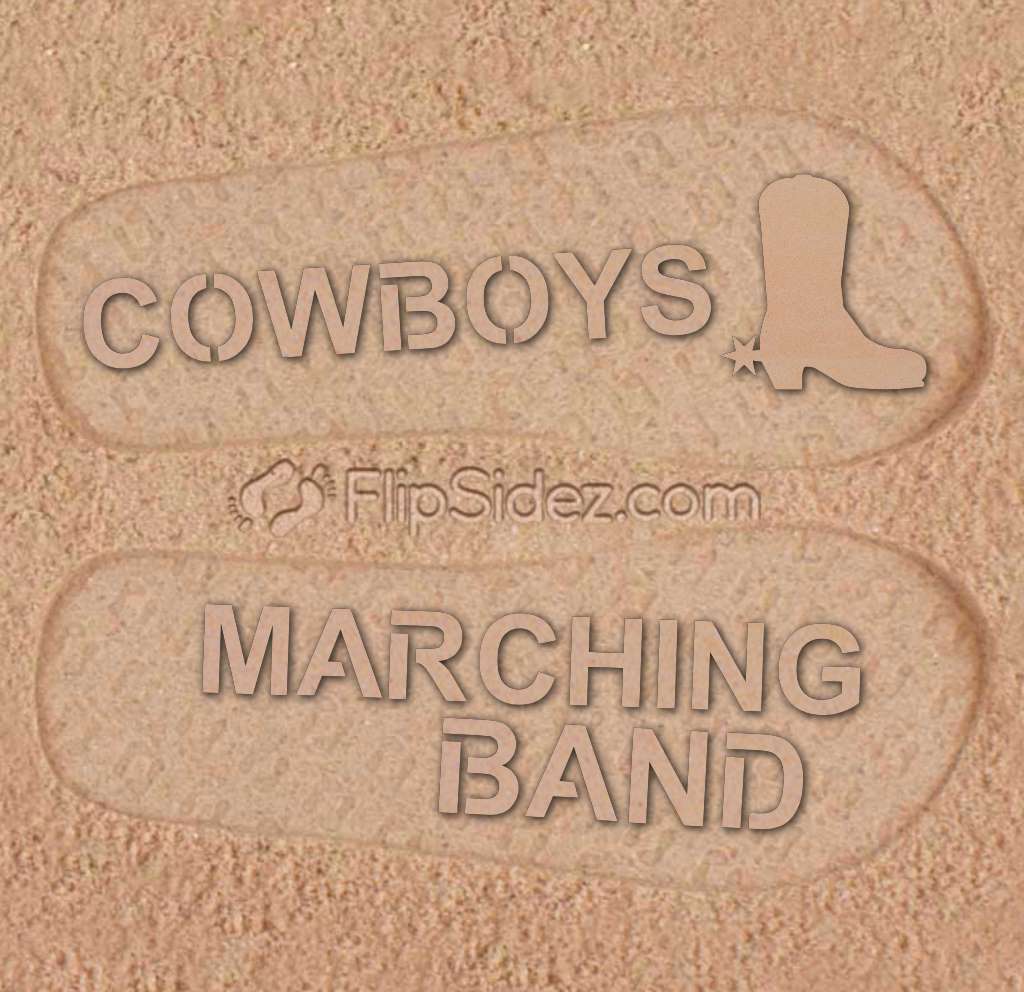Marching Band Flip Flops