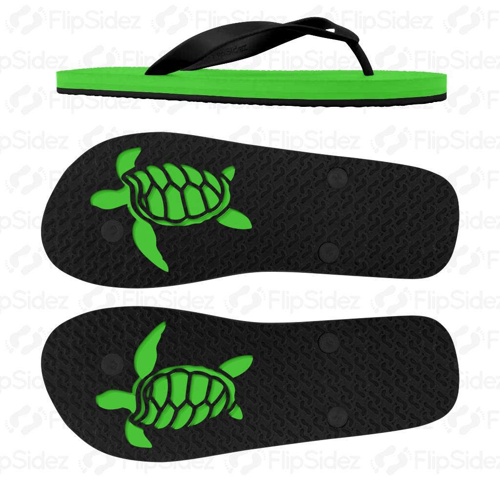 Sea Turtles Flip Flops