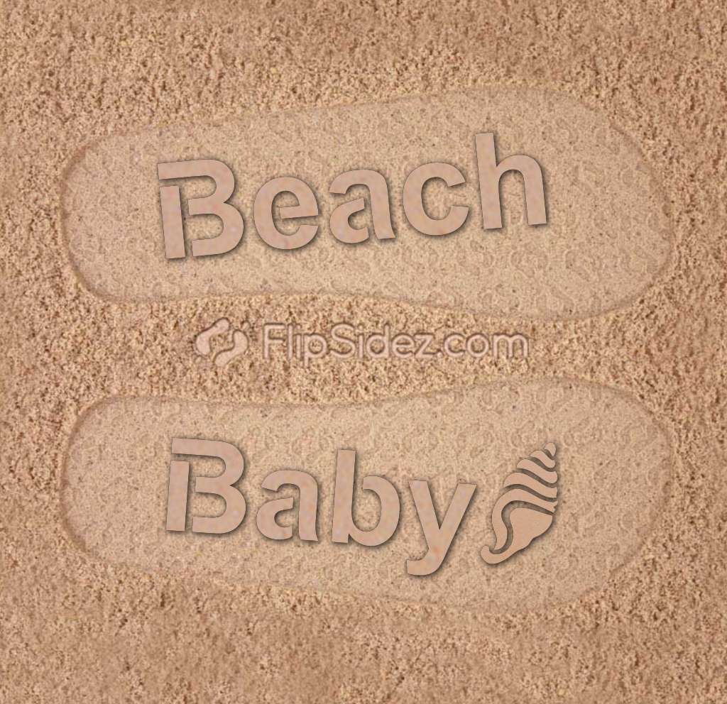 Beach Baby Flip Flops