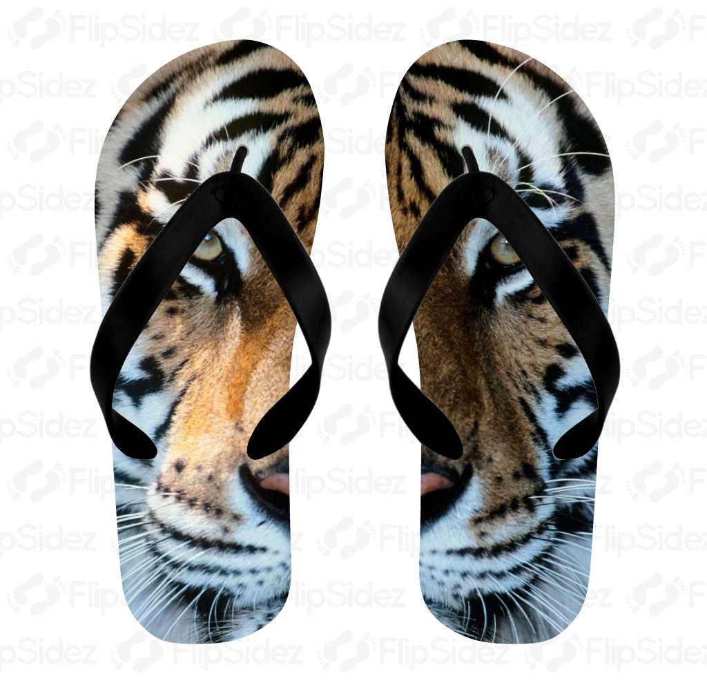 Tiger Flip Flops Flip Flops