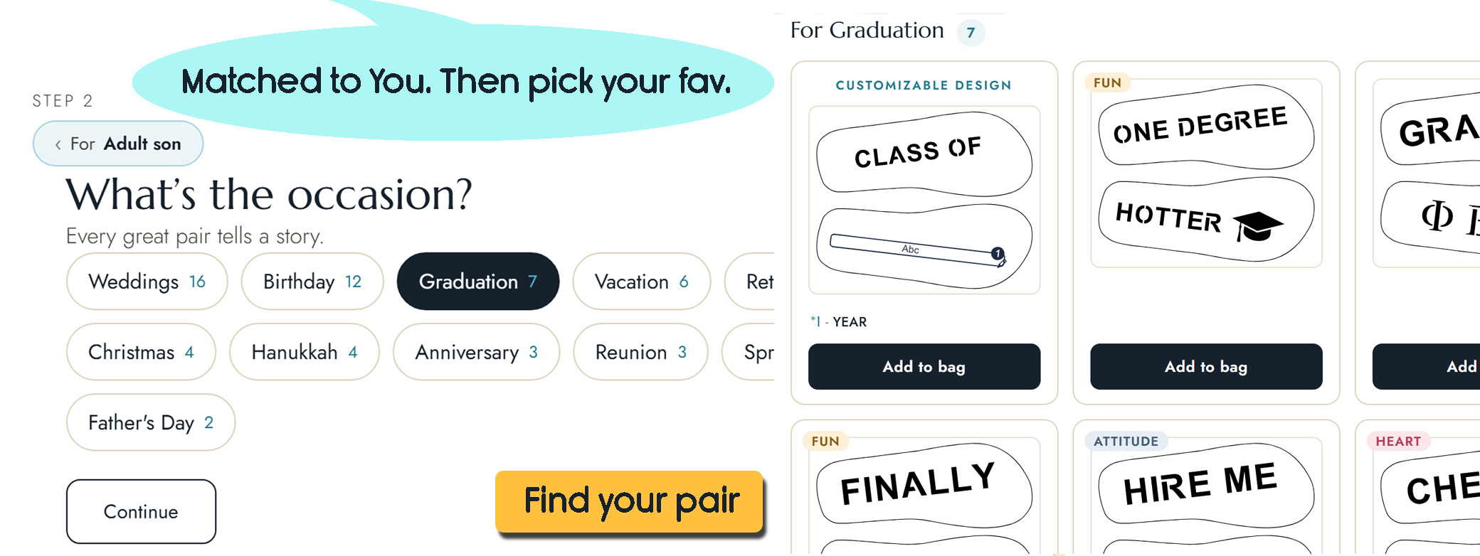 Find flip flop designs matched to your occasion