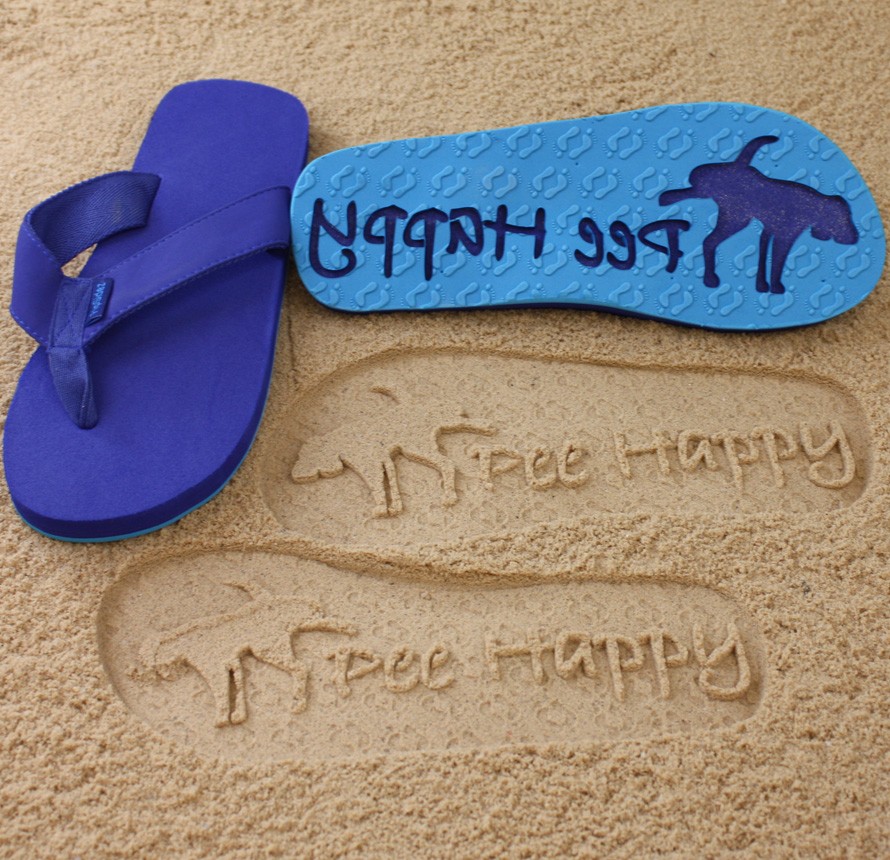 Custom Flip Flop Badge Holder Summer Wind Beach Flip Flops Cute Felt Badge  Reel - AliExpress