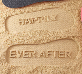 Happily Ever After Flip Flops