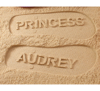 Personalized Name Flip Flops