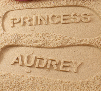 Personalized Name Flip Flops
