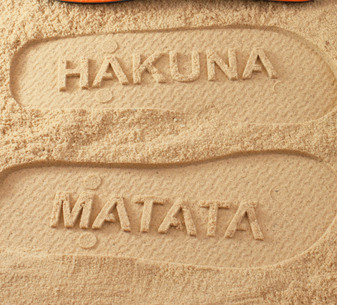 Hakuna Matata Flip Flops