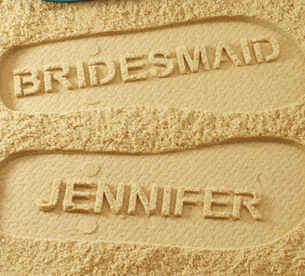 Bridesmaid Flip Flops