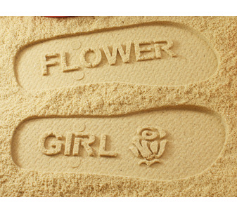Flower Girl Flip Flops