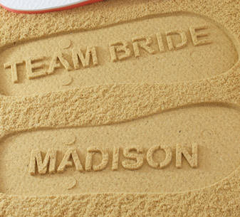Team Bride Flip Flops