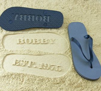 Birthday NAME Est. YEAR Flip Flops
