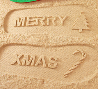 Merry Xmas Flip Flops