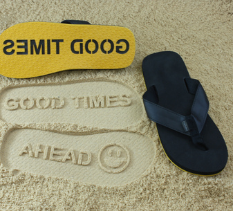 Good Times Ahead Flip Flops