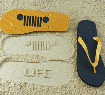 JEEP Life Flip Flops