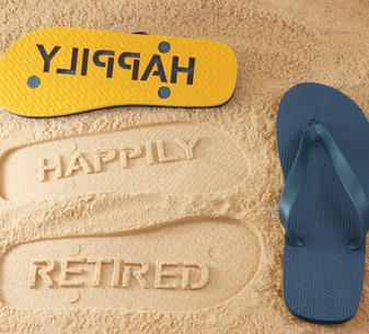 Happily Retired Flip Flops