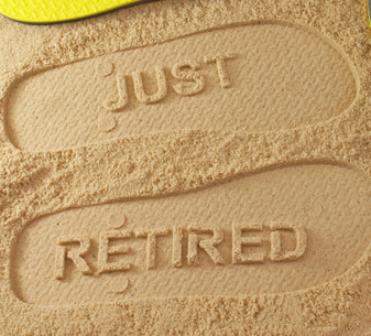 Just Retired Flip Flops
